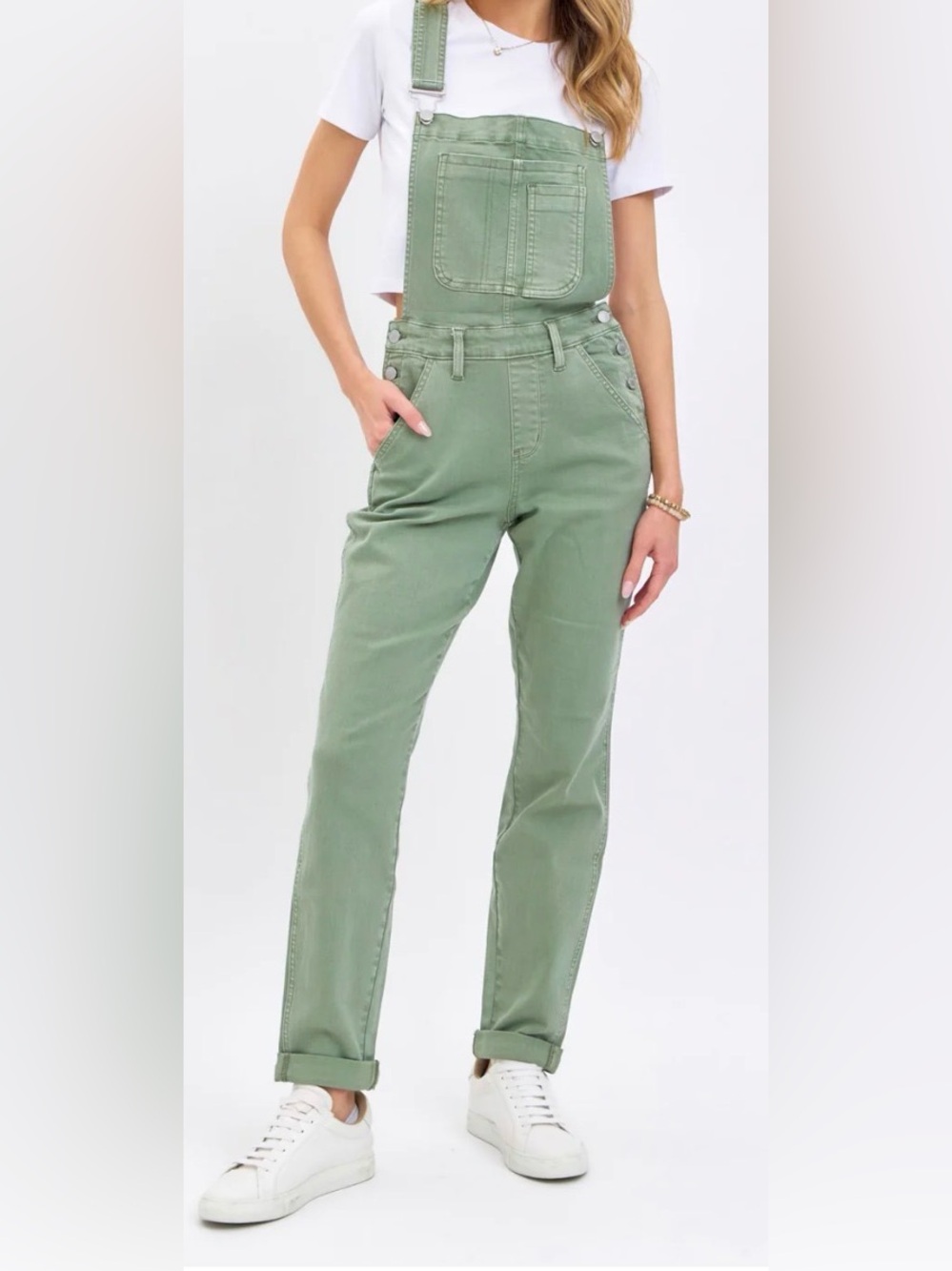 Judy Blue Green Women Jeans Overalls